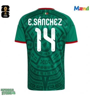 Mexico Erick Sanchez #14 Replika Hjemmebanetrøje VM 2026 Kortærmet